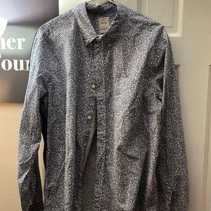 Gap Floral Print Casual Button Down Shirt